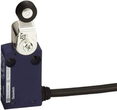 Telemecanique Sensors - DP, NC/NO, 240 VAC, Fixed Cable Terminal, Roller Lever Actuator, General Purpose Limit Switch - IP65 IPR Rating - Americas Industrial Supply