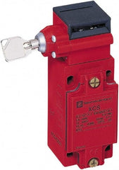 Telemecanique Sensors - 2NO/NC Configuration, Multiple Amp Level, Metal Key Safety Limit Switch - 52mm Wide x 44mm Deep x 114mm High, IP67 Ingress Rating - Americas Industrial Supply
