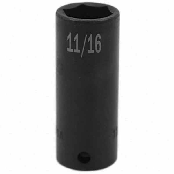 SK - Impact Socket - 3/8"DR 11/16" DEEP IMPACT SOCKET - Americas Industrial Supply
