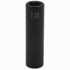SK - Impact Socket - 3/8"DR 7/16" DEEP IMPACT SOCKET - Americas Industrial Supply
