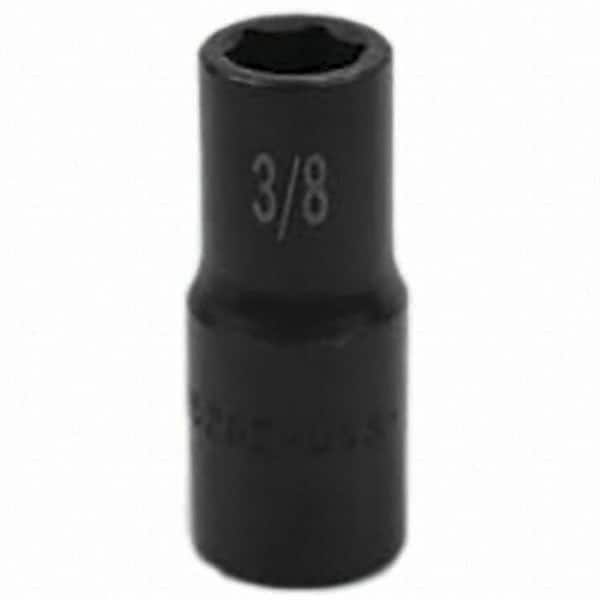 SK - Impact Socket - 3/8"DR 6PT 3/8" SEMI-DEEP IMPACT SOCKET - Americas Industrial Supply