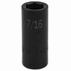 SK - Impact Socket - 3/8"DR 6PT 7/16" SEMI-DEEP IMPACT SOCKET - Americas Industrial Supply
