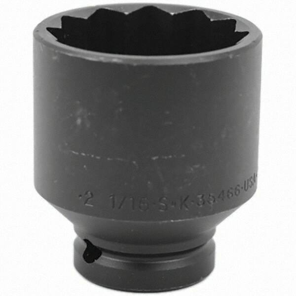 SK - Impact Socket - 3/4"DR 12PT 2-1/16" THIN WALL IMPACT SOCKET - Americas Industrial Supply