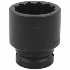 SK - Impact Socket - 3/4"DR 12PT 1-7/16" THIN WALL IMPACT SOCKET - Americas Industrial Supply