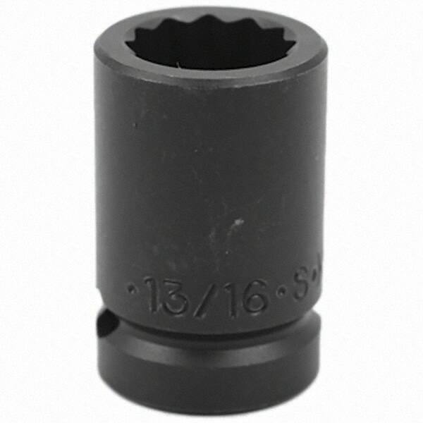 SK - Impact Socket - 3/4"DR 12PT 13/16" THIN WALL IMPACT SOCKET - Americas Industrial Supply