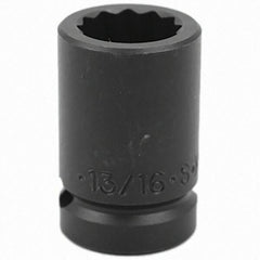 SK - Impact Socket - 3/4"DR 12PT 13/16" THIN WALL IMPACT SOCKET - Americas Industrial Supply