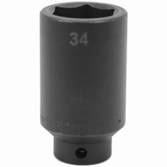 SK - Impact Socket - 1/2"DR 34MM DEEP IMPACT SOCKET - Americas Industrial Supply