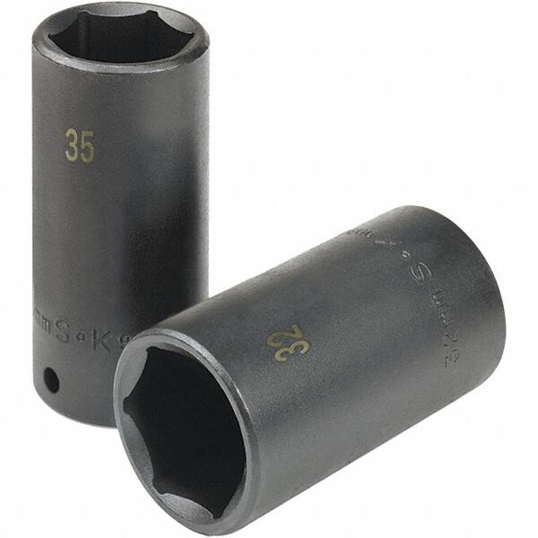 SK - Impact Socket - 1/2"DR 35MM DEEP IMPACT SOCKET - Americas Industrial Supply