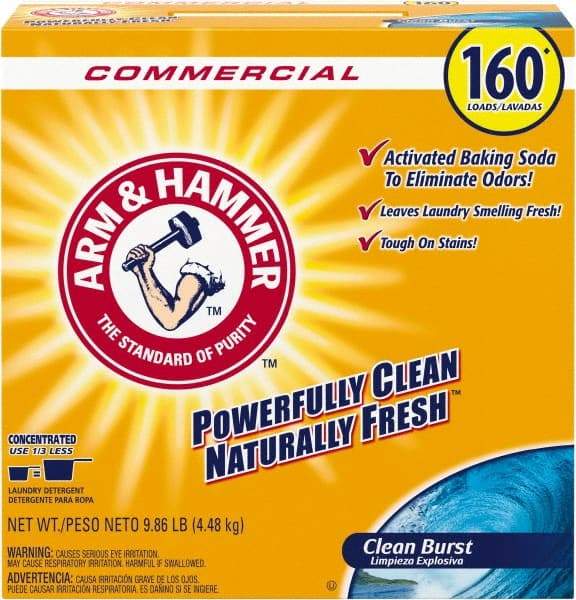 Arm & Hammer - 11.9 Lb Powder Laundry Detergent - Clean Burst Scent - Americas Industrial Supply