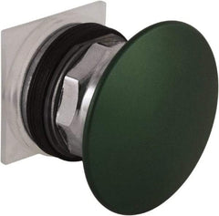 Schneider Electric - 30mm Mount Hole, Extended Mushroom Head, Pushbutton Switch Only - Round, Green Pushbutton, Nonilluminated, Momentary (MO) - Americas Industrial Supply