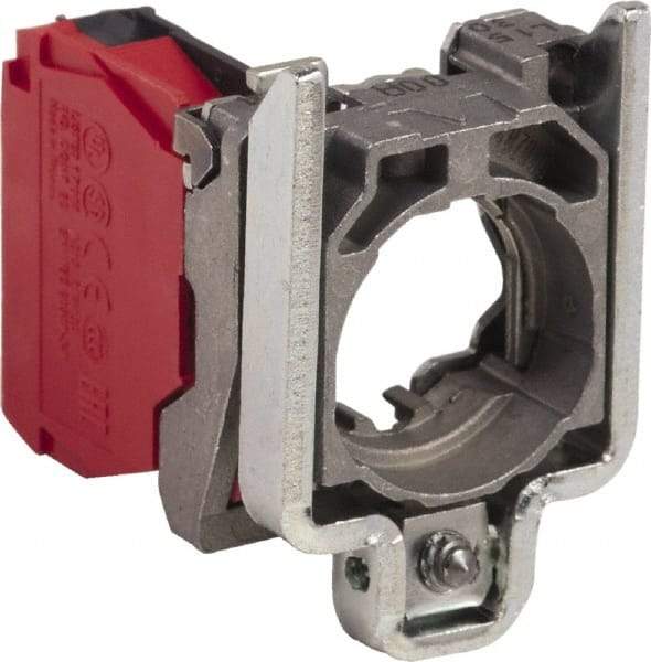 Schneider Electric - NC, Electrical Switch Contact Block - 0.87 Inch Hole, 22mm Hole - Americas Industrial Supply