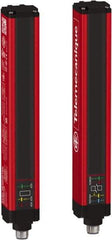 Telemecanique Sensors - 8 Beam, 6.3 Inch Height Protection, 10, 20m Max Sensing, 14 to 131°F, Hand Protection 4, Safety Light Curtain - 24 VDC, Red, Aluminum - Americas Industrial Supply