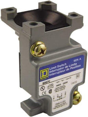 Square D - 1.55 Inch Long, Metal Body, Limit Switch Standard Plug In Unit - For Use with 9007C Heavy Duty Industrial Limit Switches - Americas Industrial Supply