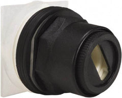 Schneider Electric - 1.18 Inch Mount Hole, 2 Position, Knob and Pushbutton Operated, Selector Switch Only - Momentary (MO), without Contact Blocks, Anticorrosive, Weatherproof, Dust and Oil Resistant - Americas Industrial Supply