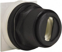 Schneider Electric - 30mm Mount Hole, 3 Position, Selector Switch Only - Momentary (MO), Nonilluminated, without Contact Blocks, Shock and Vibration Resistant - Americas Industrial Supply