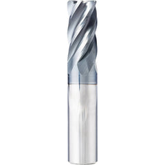 Supermill - 5/8" Diam 5 Flute Solid Carbide 0.03" Corner Radius End Mill - Americas Industrial Supply