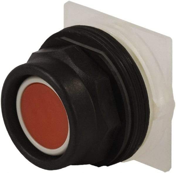 Schneider Electric - 30mm Mount Hole, Extended Straight, Pushbutton Switch Only - Red Pushbutton, Momentary (MO) - Americas Industrial Supply