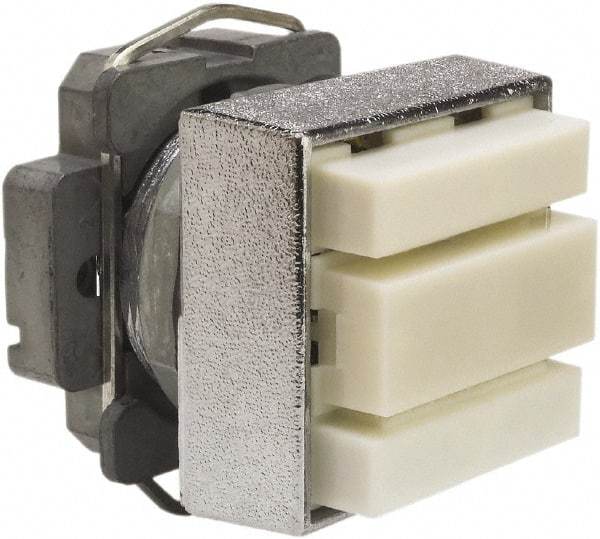 Schneider Electric - 30mm Mount Hole, Pushbutton Switch Only - Square, Illuminated, Momentary (MO) - Americas Industrial Supply
