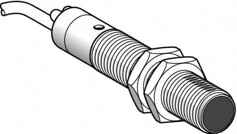 Telemecanique Sensors - Cable Connector, 15m Nominal Distance, Shock and Vibration Resistant, Through Beam Photoelectric Sensor - 24 to 240 VAC/VDC, 25 Hz, Brass, 97mm Long x 18mm Wide x 7 Inch High - Americas Industrial Supply