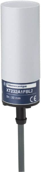 Telemecanique Sensors - 20mm Detection, Cylinder, Capacitive Proximity Sensor - IP67, 24 VAC/VDC, 80mm Long - Americas Industrial Supply