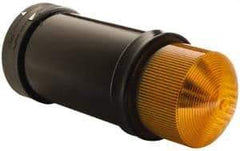 Schneider Electric - 24 VAC/VDC, 4X NEMA Rated, Strobe Tube, Orange, Flashing Light - 60 Flashes per min, 70mm Pipe/Pendant, 70mm Diameter, 157mm High, IP65, IP66 Ingress Rating - Americas Industrial Supply