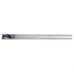 3/4x3/4x1x7 4FL Square Carbide End Mill-Round Shank-TiAlN - Americas Industrial Supply