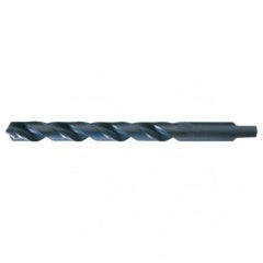 #24 RHS / RHC HSS 118 Degree Radial Point Automotive Tanged Shank Drill - Steam Oxide - Americas Industrial Supply