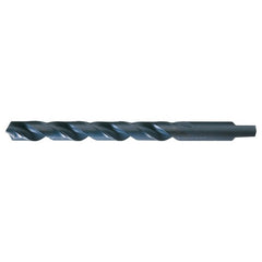 I RHS / RHC HSS 118 Degree Radial Point Automotive Tanged Shank Drill - Steam Oxide - Exact Industrial Supply
