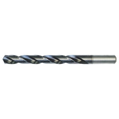 T RHS / RHC HSS 135 Degree Split Point Heavy Duty Jobber Drill - TiCN - Exact Industrial Supply