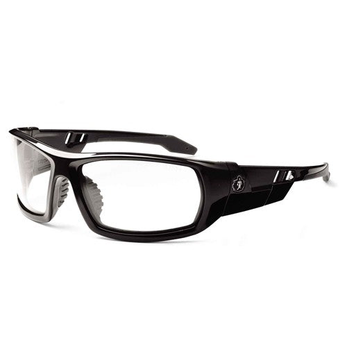 Odin Clear Lens Black Safety Glasses - Americas Industrial Supply