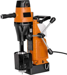 Cleveland Steel Tool - 3" Travel, Portable Magnetic Drill Press - 660 RPM, 11.7 Amps, 1.8 hp, 1400 Watts - Americas Industrial Supply