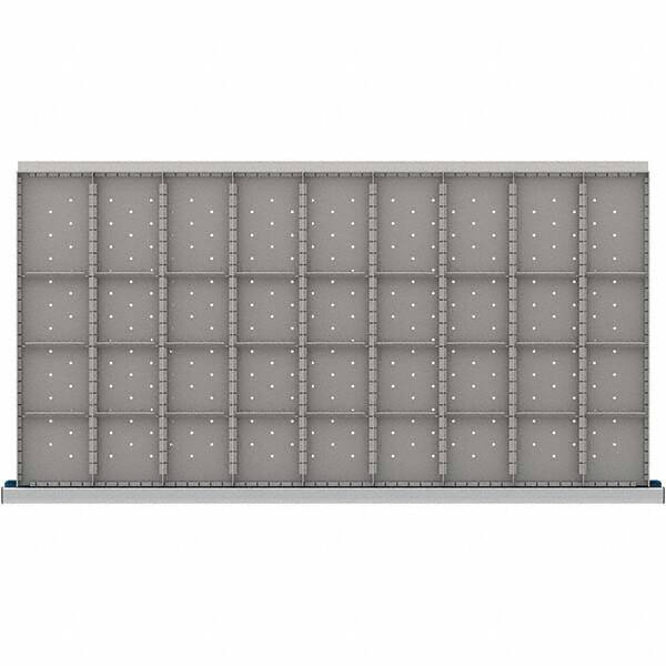 LISTA - 36-Compartment Drawer Divider Layout for 3.15" High Drawers - Americas Industrial Supply