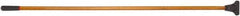 Harper Brush - 60 x 1-1/8" Wood Handle for Laitner Broom Heads - Bolt-On Connection, Tan - Americas Industrial Supply