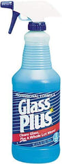 Glass Plus - 32 oz Spray Bottle Floral Glass Cleaner - Use on Glass - Americas Industrial Supply
