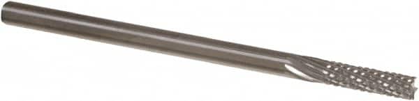 Iscar - 1/8" Diam, 1/2" LOC, End Mill End, Solid Carbide Diamond Pattern Router Bit - Right Hand Cut, 2-7/64" OAL, 1/8" Shank Diam, Use on Carbon Fiber, Composite - Americas Industrial Supply