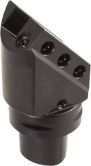 Iscar - 102mm Head Length, Modular Grooving Blade Holder Head - Left Hand Cut, System Size C6, Through Coolant, Series CAMFIX - Americas Industrial Supply