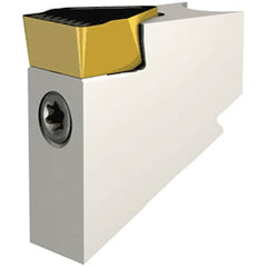 Iscar - Right Hand Cut Indexable Grooving Cartridge - TIGER-IQ Insert Style - Americas Industrial Supply