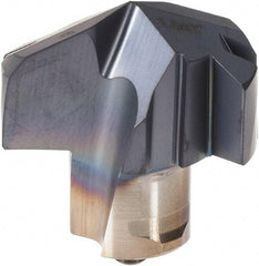 Iscar - Series ICK, 27mm Diam Grade IC908 Replaceable Drill Tip - Carbide, TiAlN/TiN Finish, 27 Seat Size - Americas Industrial Supply