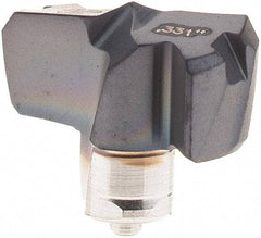 Iscar - Series FCP, 8.41mm Diam Grade IC908 Replaceable Drill Tip - Carbide, TiAlN/TiN Finish, 8 Seat Size - Americas Industrial Supply