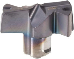 Iscar - Series FCP, 18.69mm Diam Grade IC908 Replaceable Drill Tip - Carbide, TiAlN/TiN Finish, 18 Seat Size - Americas Industrial Supply