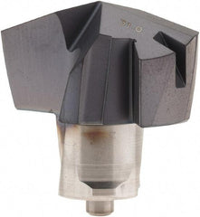 Iscar - Series ICP, 30.99mm Diam Grade IC908 Replaceable Drill Tip - Carbide, TiAlN/TiN Finish, 31 Seat Size - Americas Industrial Supply