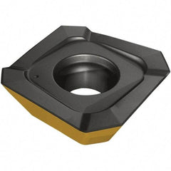 Iscar - SEMT140405 ATR Grade IC808 Carbide Milling Insert - TiAlN/AlTiN/TiN Finish, 0.195" Thick - Americas Industrial Supply