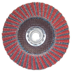 7″ × 1/4″ × 5/8″ Twinfiber Flap Disc Type 29 Conical 80 Grit - Americas Industrial Supply