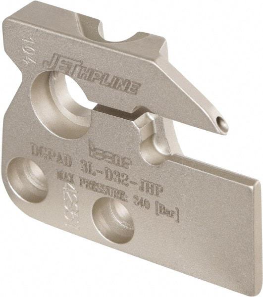 Iscar - 1.2992" Blade Height, 0.2835" Blade Width, 1.7913" OAL, Left Hand Cut, Single End Indexable Cut-Off Blade - DGPAD Blade, Do-Grip, JetHPLine, Modular Grip Series - Americas Industrial Supply