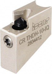 Iscar - Neutral Cut Indexable Grooving Cartridge - TIGER-IQ Insert Style - Americas Industrial Supply