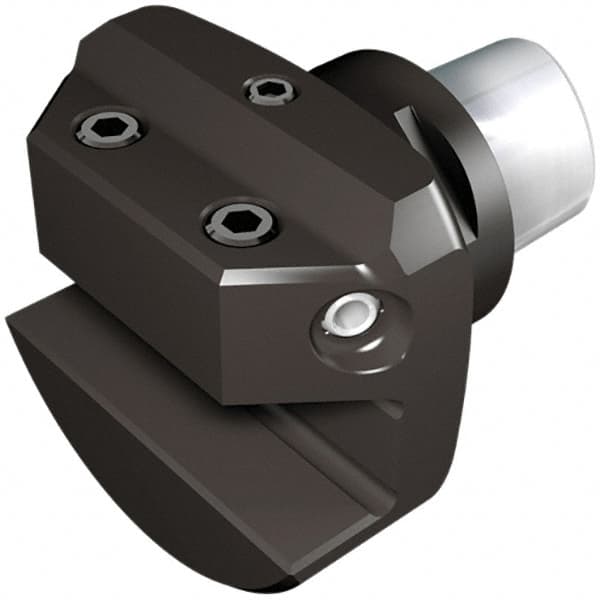 Iscar - 60mm Head Length, Modular Grooving Blade Holder Head - Neutral Cut, System Size C6, Through Coolant, Series CAMFIX - Americas Industrial Supply