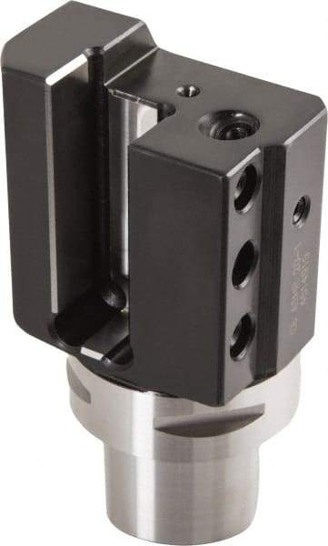 Iscar - 100mm Head Length, Modular Grooving Blade Holder Head - Left Hand Cut, System Size C6, Through Coolant, Series CAMFIX - Americas Industrial Supply