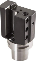 Iscar - 100mm Head Length, Modular Grooving Blade Holder Head - Left Hand Cut, System Size C6, Through Coolant, Series CAMFIX - Americas Industrial Supply