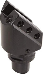 Iscar - 127mm Head Length, Modular Grooving Blade Holder Head - Left Hand Cut, System Size C5, Through Coolant, Series CAMFIX - Americas Industrial Supply