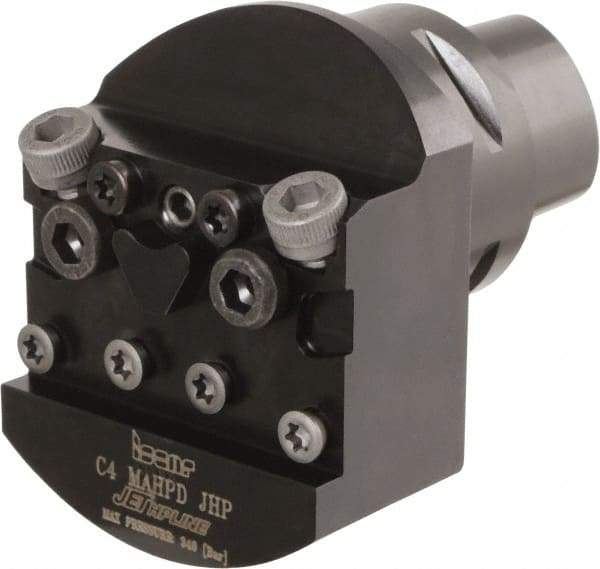 Iscar - 46mm Head Length, Modular Grooving Blade Holder Head - System Size C4, Through Coolant, Series CAMFIX, JetHPLine, Modular Grip - Americas Industrial Supply